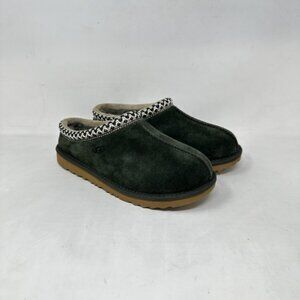 UGG Kids Tasman Slipper Forest Night 1019066K USED (9/10) Women's Size 4